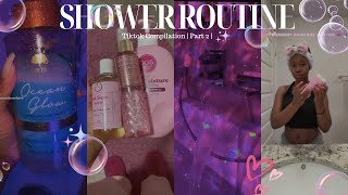 Shower Tik Tok Compilation  SHOWERTOK PART 2 🎀🚿 20 MINUTES [upl. by Eisdnyl]