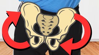 Low Back Pain From Rotated Hips amp How To Fix [upl. by Ennavoj]