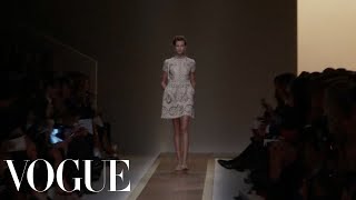 Valentino Ready to Wear Spring 2012 Vogue Fashion Week Runway Show [upl. by Moreen]