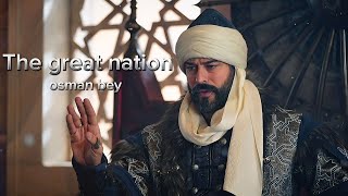 Osman bey  cinematic film  the great nation [upl. by Onilecram]