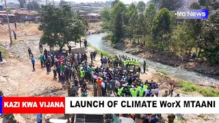 Ruto Launches Kazi Mtaani Replica for CLIMATE WorX Mtaani for the Youth [upl. by Anne-Corinne]