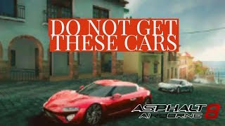 Worst Drifting Cars in Asphalt 8 Part 1 [upl. by Eiramoj456]