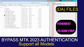 Mediatek Flash Format All Chipset V1 2023  MTK auth bypass tool  disable DA file or auth [upl. by Muscolo]