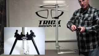 TRICK TUTORIAL HH1 Pro1V HiHat Stand Overview and Setup [upl. by Valorie727]