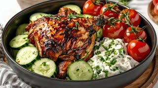 The Greek Chicken Bowl Hack Thats Changing Lunch Forever  LI Health [upl. by Gnehc679]