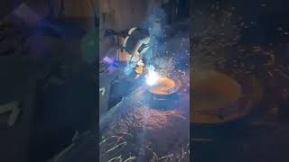 Fi tube ACM gas mig welding shorts [upl. by Eudora]