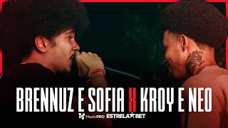 RIMARAM SEM BEAT BRENNUZ E SOFIA X KROY E NEO  SEGUNDA FASE  356ª BATALHA DA ALDEIA [upl. by Nailluj]