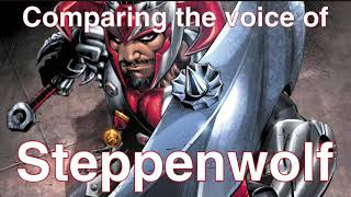 Steppenwolf voice comparison [upl. by Tut]