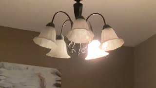 Light fixtures on and off with orange light bulbs [upl. by Geehan994]