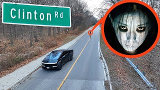 CyberTruck finds missing girl on Haunted Clinton Road Help us [upl. by Cynthla]