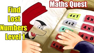 Mathmagics Quest Level 1  Find the Lost Numbers The Witch Steal [upl. by Aisinoid]