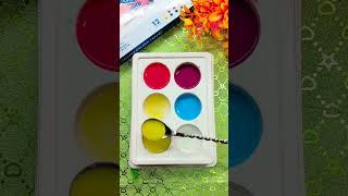 Satisfying colour mixing part 14 ❤️💛🩷🩵 colourmixing colorfulmixing colormixingmagic [upl. by Tselec]