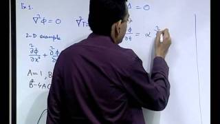 Mod01 Lec05 Classification of Partial Differential Equations and Physical Behaviour [upl. by Dilly]