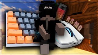 Thocky Keyboard  Mouse Sounds ASMR  Sweaty Hypixel Bedwars [upl. by Adaynek]