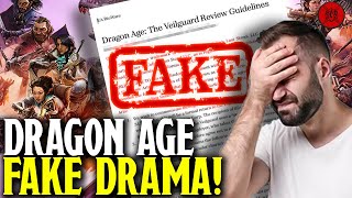 FAKE Dragon Age The Veilguard Drama EXPOSED [upl. by Kolosick961]