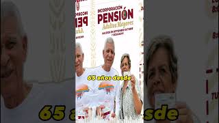 FECHA de REGISTRO pension bienestar OCTUBRE 2023 parte 2 [upl. by Bridgette]