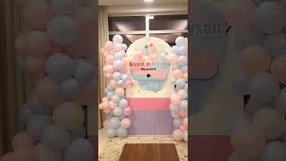 simple gender reveal idea genderreveal [upl. by Suedama]