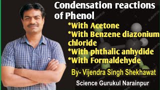 Condensation Reaction of Phenol [upl. by Anitsyrhk136]