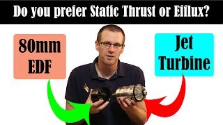 What is Jet Efflux and Static Thrust  Jet Turbine and EDF [upl. by Ydner]