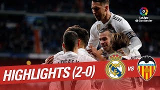 Highlights Real Madrid vs Valencia CF 20 [upl. by Enisamoht]