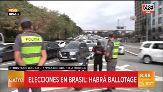 Elecciones Brasil 2022 así amaneció San Pablo tras las presidenciales I A24 [upl. by Anivahs766]