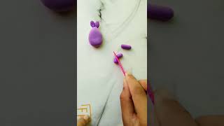 Diy clay keychain making art clay clayart claycraft clayartideas clayvideos [upl. by Yrek]