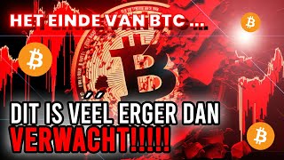 Bitcoin KÉÍHARD Onderuit Wat Nu Tijdgevoelig [upl. by Sara-Ann304]