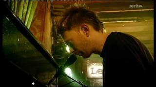 Thom Yorke from Radiohead  Fog Again  Live on Music Planet 2nite 2003 [upl. by Icyak]