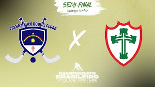 Jogo 23  PERNAMBUCO X PORTUGUESA  BRASILEIRO MASTER  MASC 45 [upl. by Innep755]