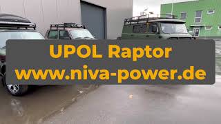 UAZ Bukhanka  Niva 4x4 Legend  UPOL Raptor Beschichtung [upl. by Airual]