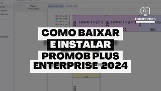 Instalação e ativação do Promob Plus Enterprise 2024  Cut pro  Real Scene  ATUALIZADO [upl. by Enaywd]