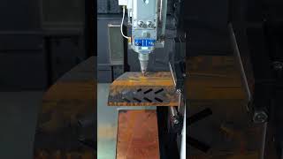 Laser chuck joint pipe cutting process Good tools and machinery make work easy [upl. by Subir229]