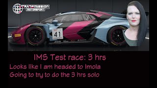 Test Race 3 hrs  Imola [upl. by Werra]