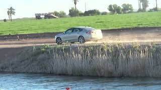 Driving on the banks of the Adler Canal in Calexico 5122024 [upl. by Sisak]