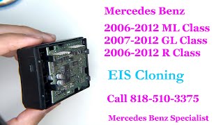 Mercedes ML350 GL450 R350 R500 W164 X164 EIS Repair  Cloning GL550 GL320 [upl. by Arriec]