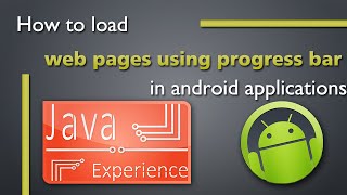 How to load web page in android webview along with progress bar [upl. by Merrel]