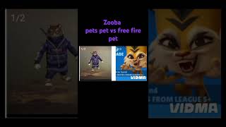 Zoo ba pets vs free fire pet [upl. by Risser286]