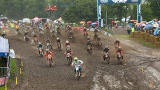 Unadilla 2018 450 Moto 1 Extended Recap [upl. by Orsay]