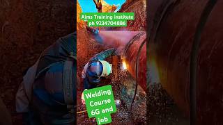 How Welding Course amp Training TIG ampARC welding 6G welding job weldingacademy yt [upl. by Naimad]