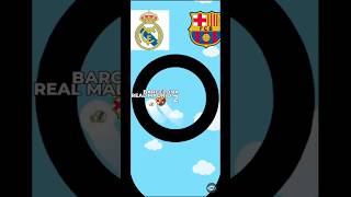 Real Madrid vs Barcelona footballshorts football soccercomparison [upl. by Eidarb546]