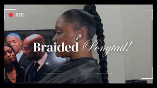 Braided Ponytail 💓 [upl. by Rednaeel]