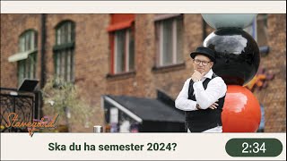 Semesterschema för 2024 gratis i Excel [upl. by Zhang368]