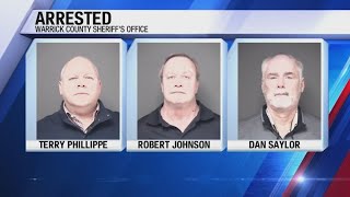 Warrick County commissioners arrested on official misconduct charges [upl. by Maxa753]