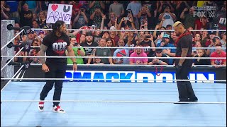 Roman Reigns destroys The Bloodline  WWE SmackDown 892024 [upl. by Hanus724]