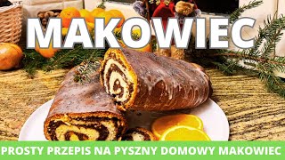 Makowiec Prosty przepis na pyszny domowy makowiec [upl. by Yettie]