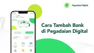 Cara Tambah Rekening Bank di Aplikasi Pegadaian Digital [upl. by Eceerehs]