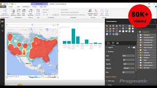 Power BI Custom Visuals  Heatmap [upl. by Parke]