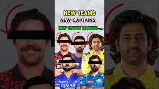 New captains of ipl 2025 cricket ytshorts ipl [upl. by Itnahs]