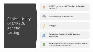 Webinar A Pharmacogenetic PGx Blindspot The Prevalence and Impact of CYP2D6 Hybrid Alleles [upl. by Kirstin]