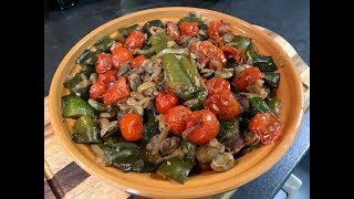 tajine TAJINE DAGNEAU AUX FÈVES ET COURGETTES [upl. by Anawd876]